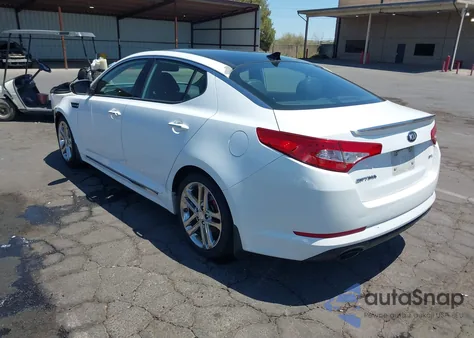 2013 Kia Optima Sx из США, поврежденный, VIN 5XXGR4A65DG234105